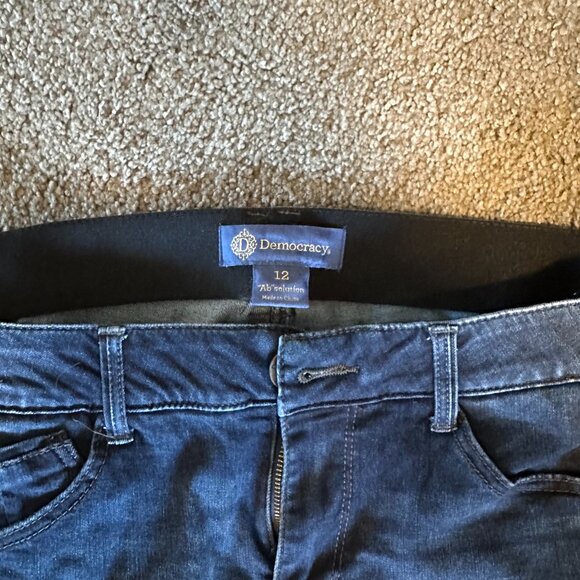 Democracy Blue Jeans (Boot-Cut)- Size 12 - Picture 3 of 4